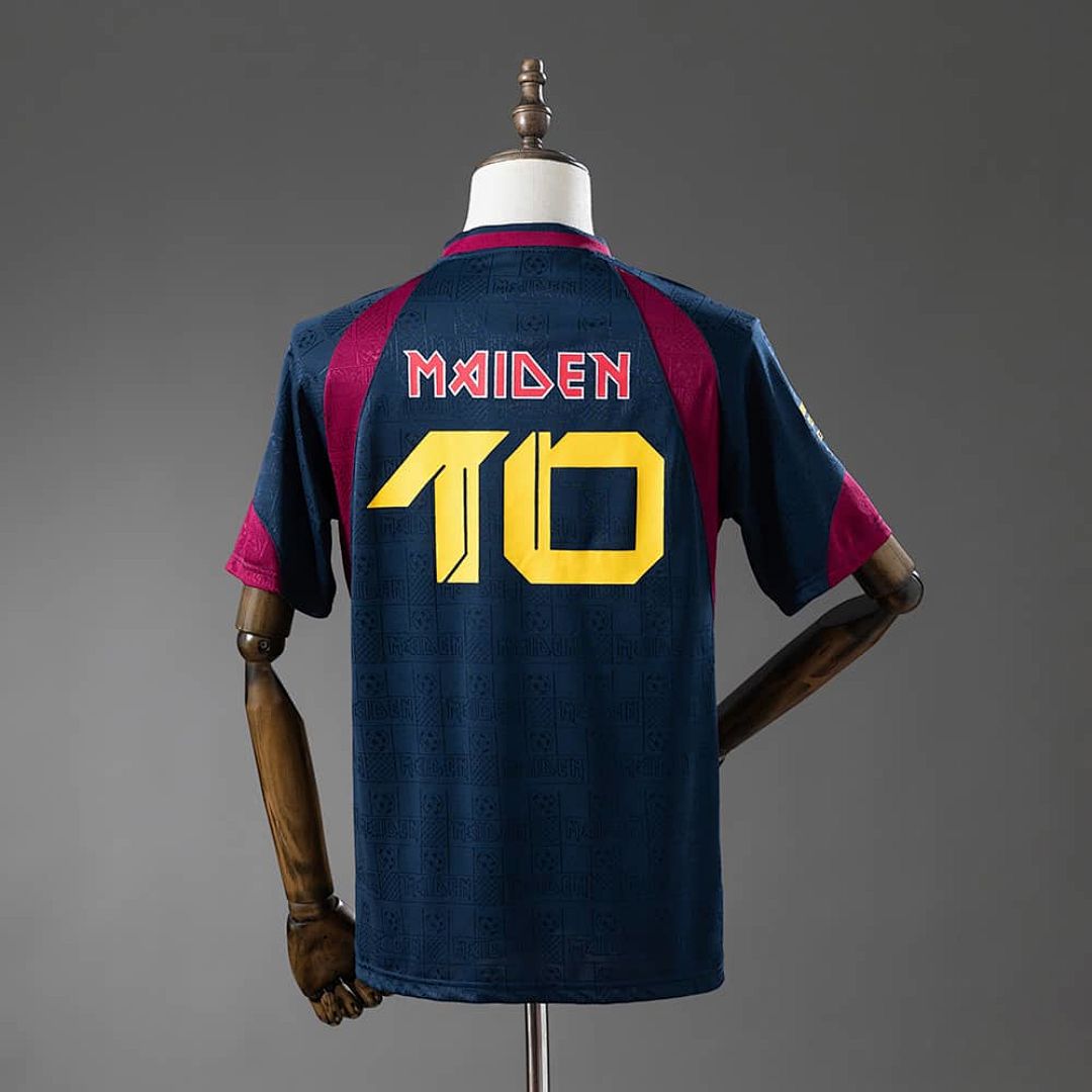 Iron Maiden x West Ham United 2010 Home Retro Jersey S-XXL 2