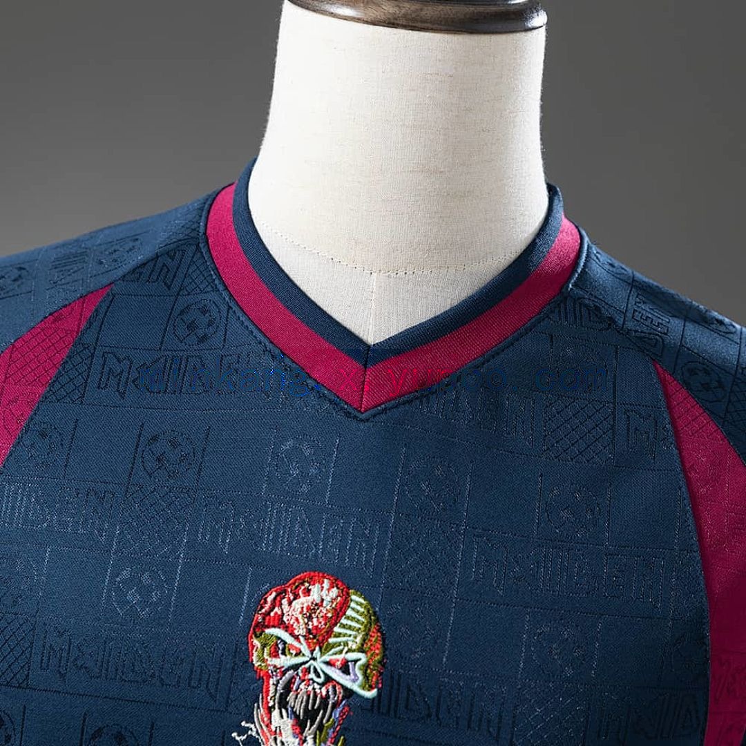 Iron Maiden x West Ham United 2010 Home Retro Jersey S-XXL 7