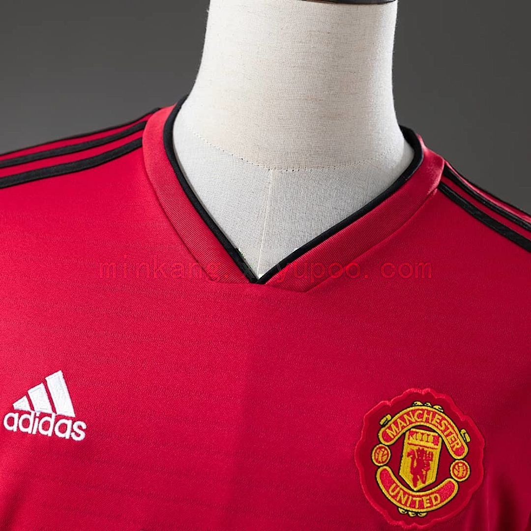 M-U 1819 Home Long-Sleeve Retro Jersey S-XXL 8