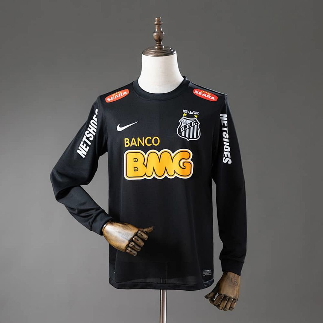 Santos 12_13 Away Long-Sleeve Retro Jersey S-XXL