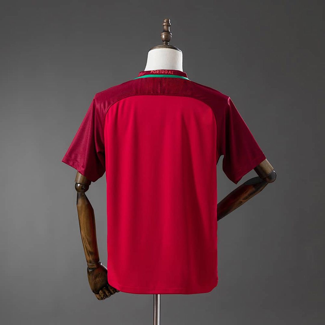 Portugal 2018 Home Retro Jersey S-XXL 2