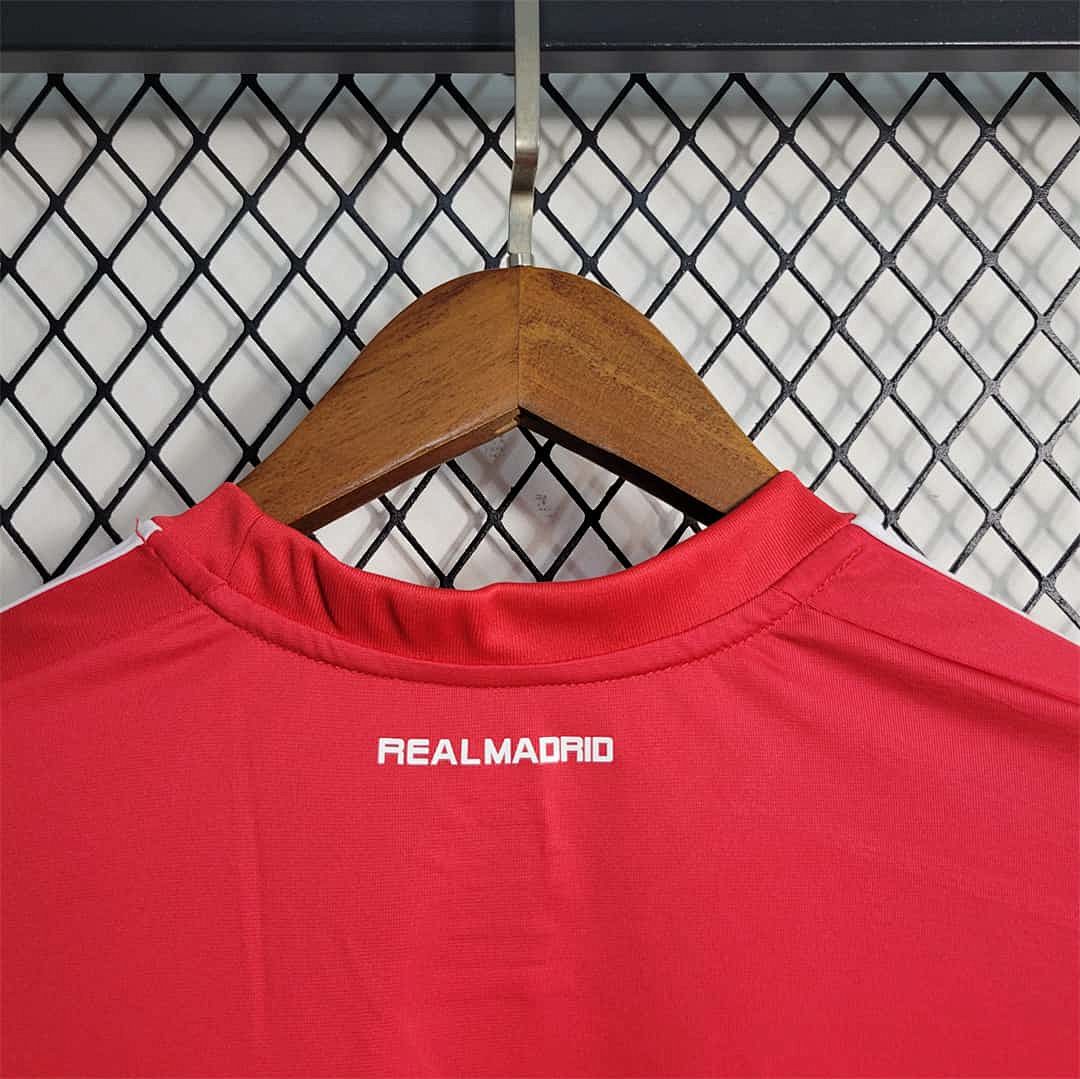 11-12 Real Madrid red away long sleeve 10