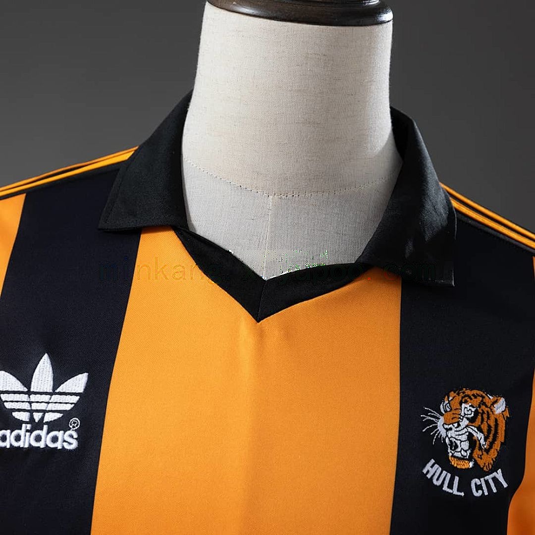 Hull City 81_82 Home Long-Sleeve Retro Jersey S-XXL 6