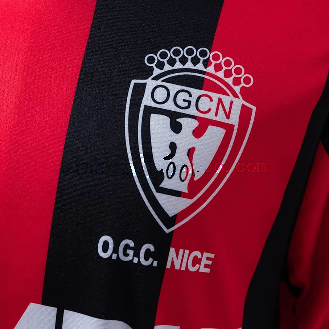 OGC Nice 77_78 Home Retro Jersey S-XXL 5