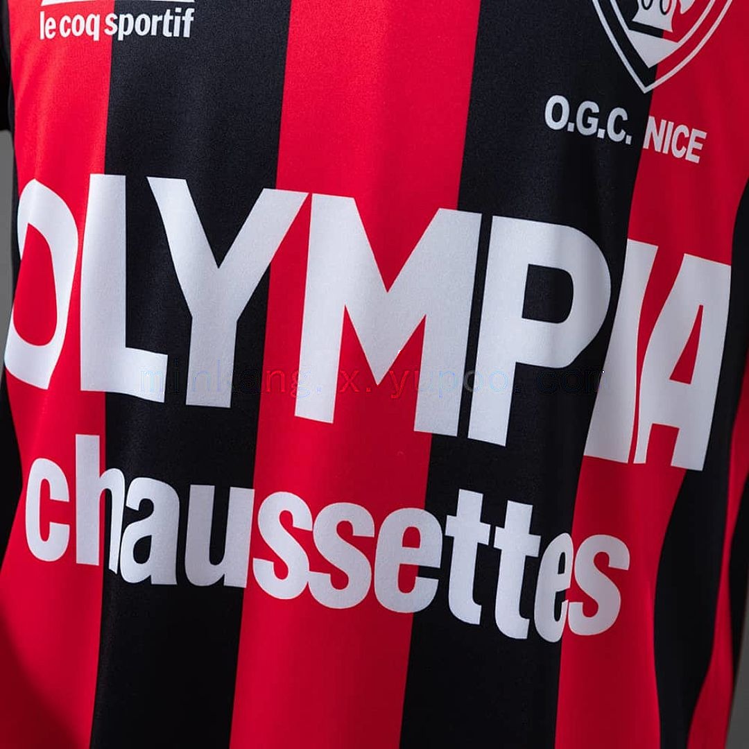 OGC Nice 77_78 Home Retro Jersey S-XXL 6