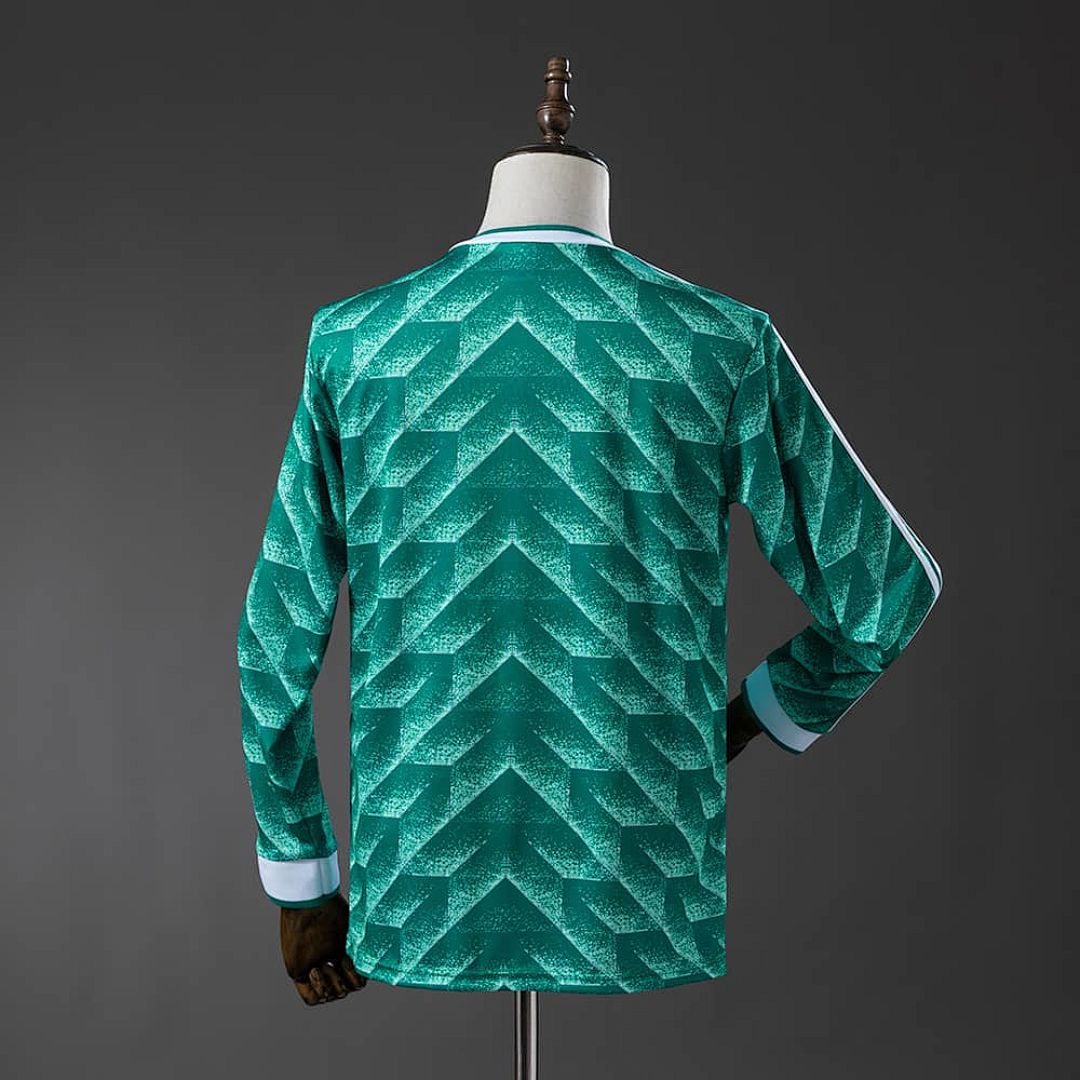 German 90_91 Away Long-Sleeve Retro Jersey S-XXL 2