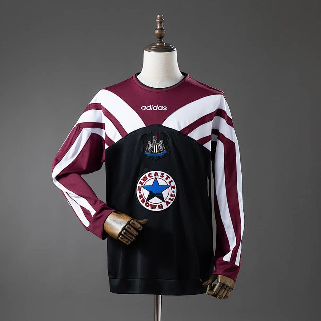 Newcastle United 95_96 Training Retro Long-Sleeve Jersey S-4XL