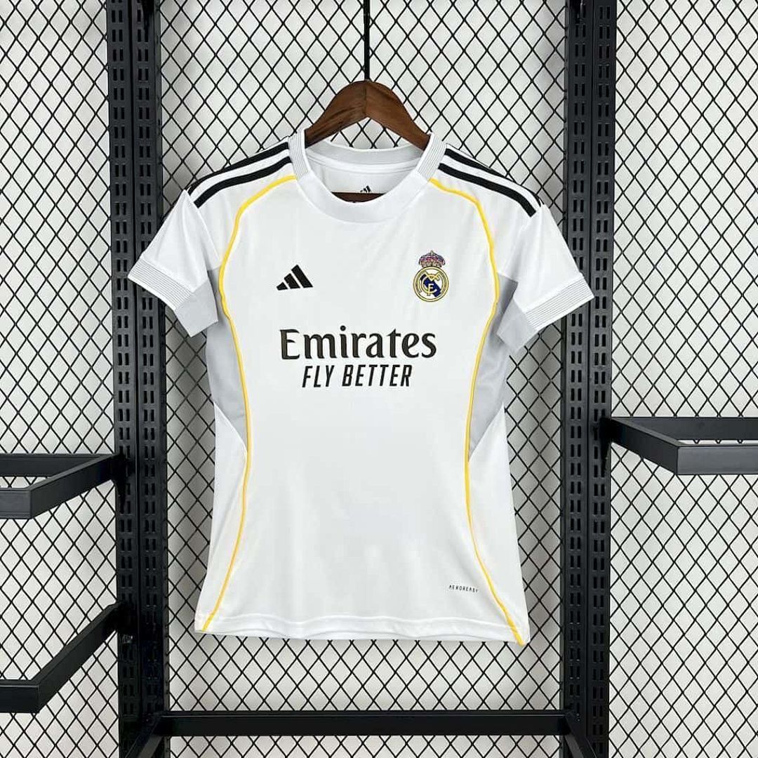 25-26 Woman Real Madrid Home S-XXL