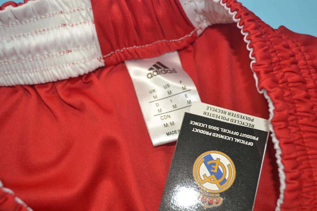 11-12 Real Madrid red shorts 6