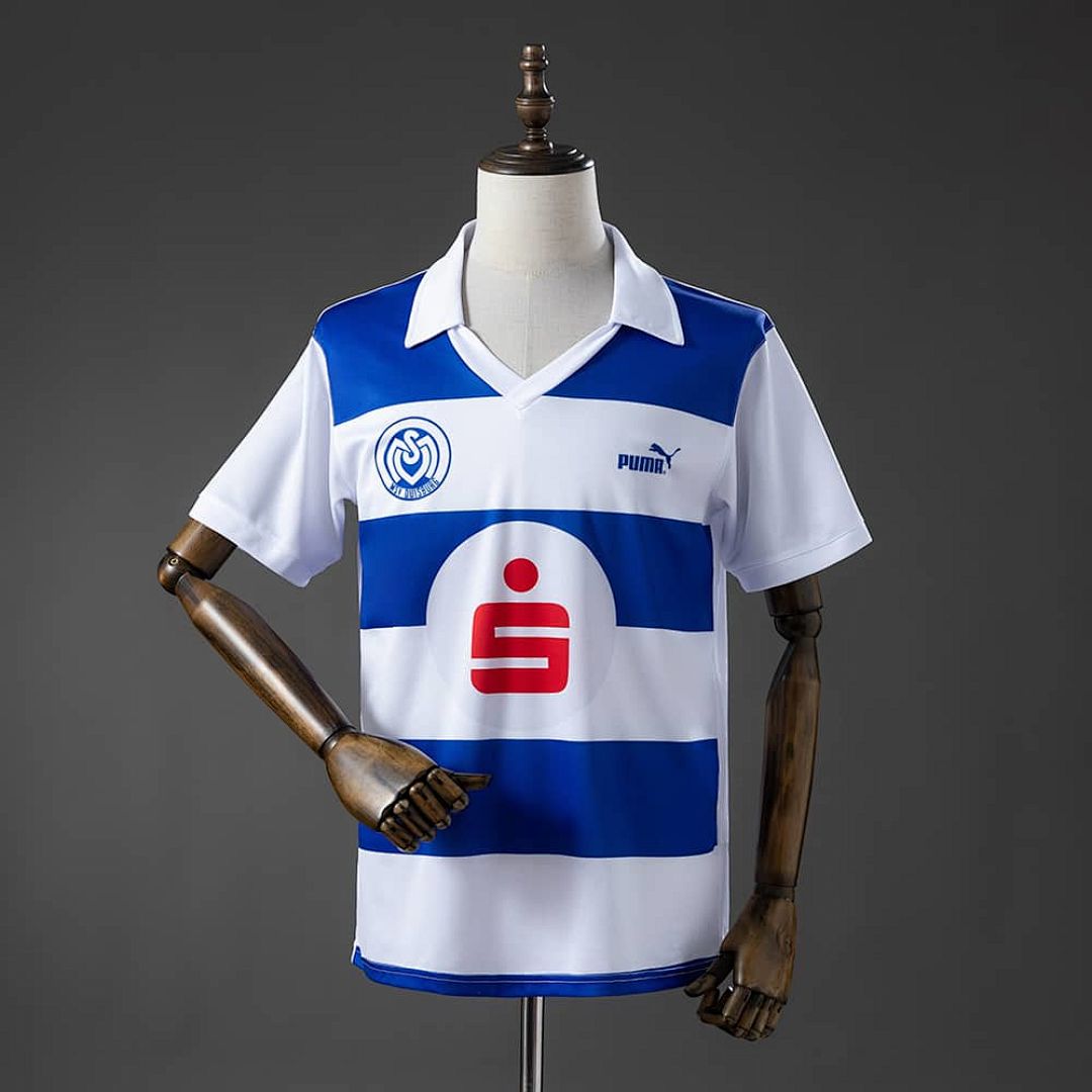 MSV Duisburg 90_91 Home Retro Jersey S-XXL