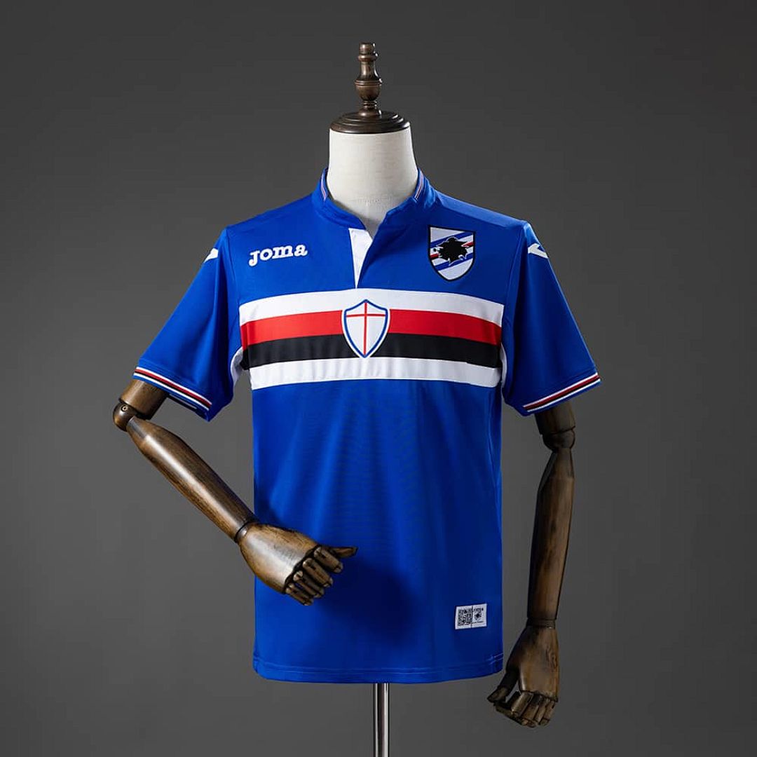 Sampdoria 15_16 Home Retro Jersey S-XXL