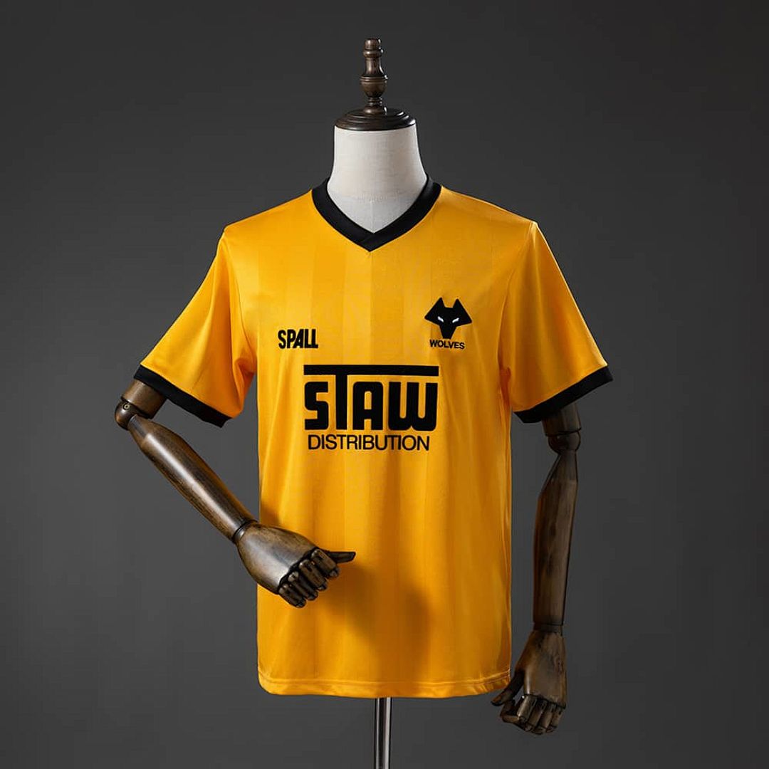 Wolves 86_87 Home Retro Jersey S-XXL