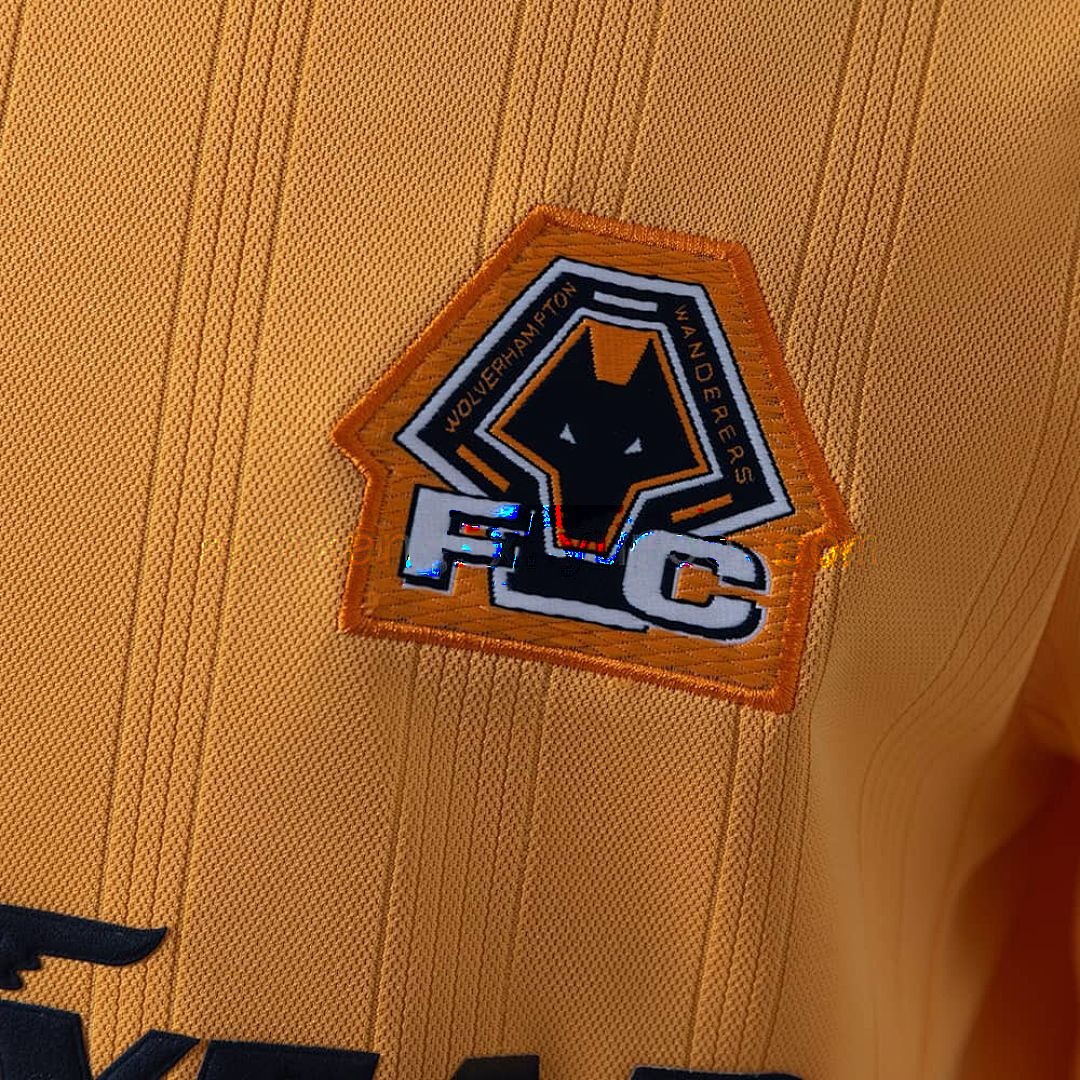 Wolves 98_99 Home Long-Sleeve Retro Jersey S-XXL 6