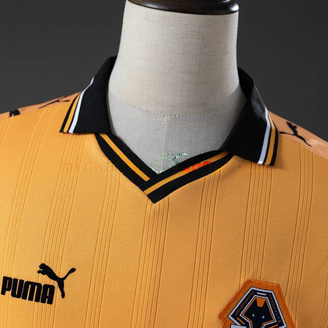 Wolves 98_99 Home Long-Sleeve Retro Jersey S-XXL 8