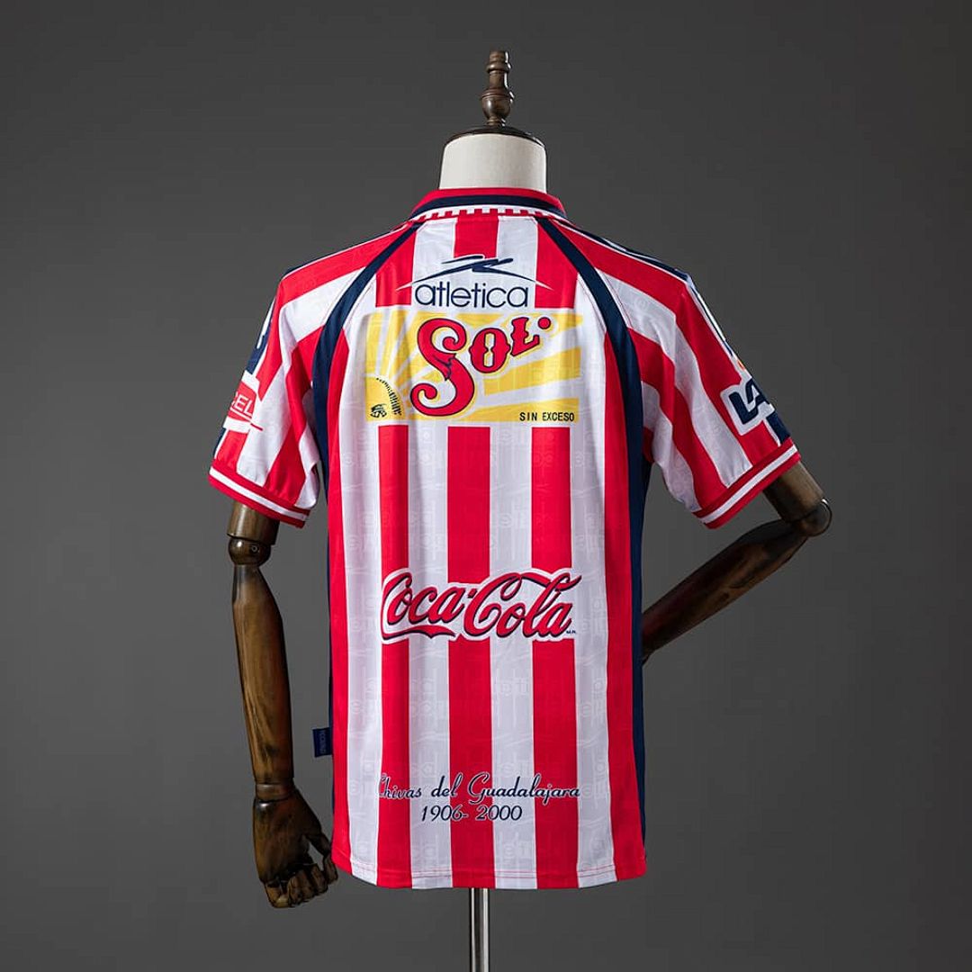 Guadalajara 99_00 domicile rétro maillot S-XXL 2