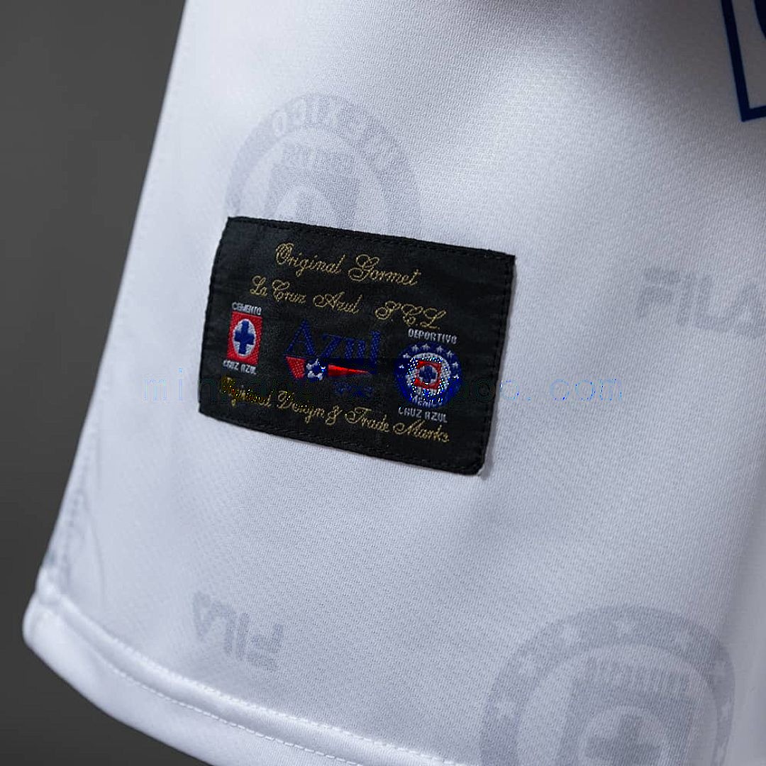 Cruz Azul 1998 Away Long-Sleeve Retro Jersey S-XXL 3