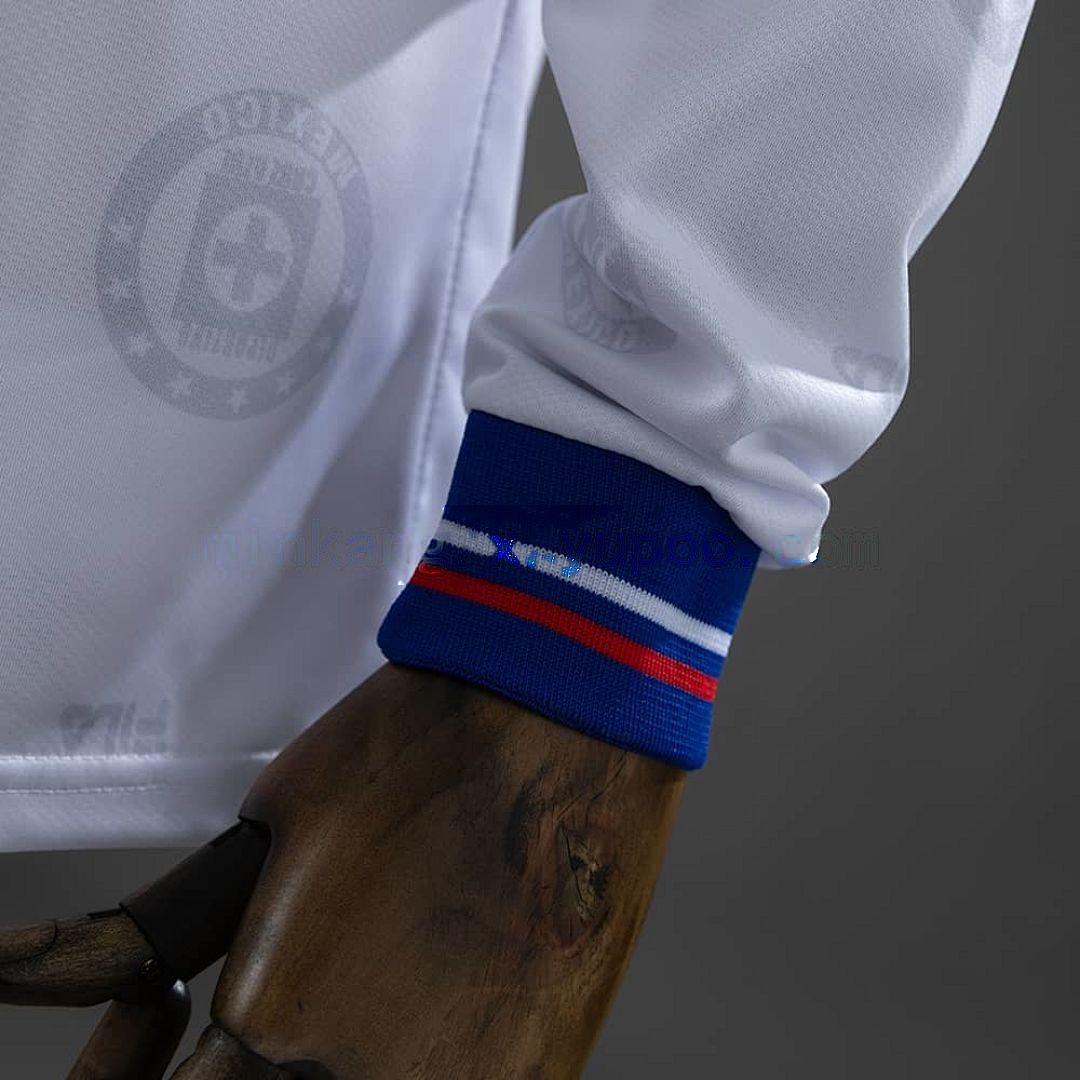 Cruz Azul 1998 Away Long-Sleeve Retro Jersey S-XXL 4