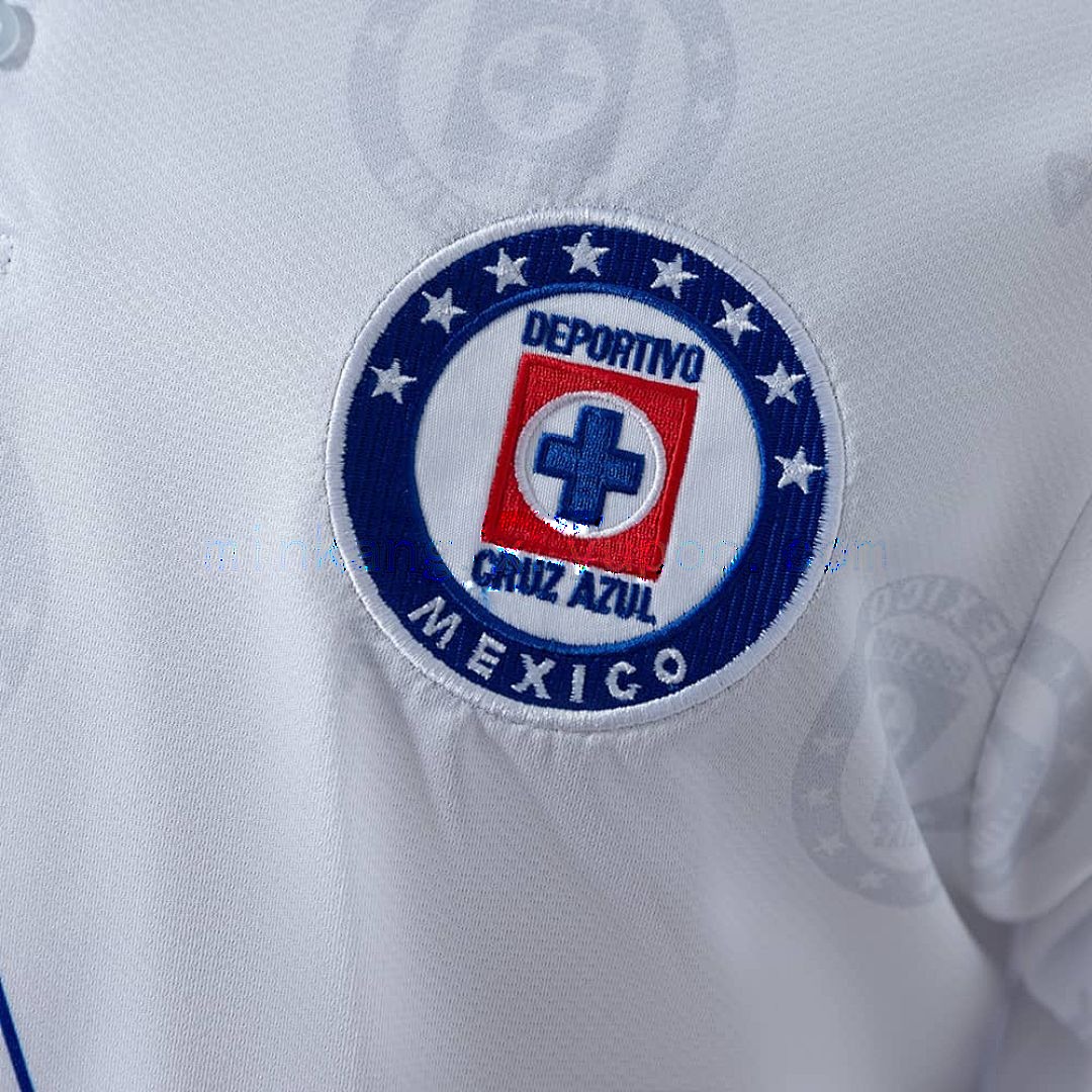 Cruz Azul 1998 Away Long-Sleeve Retro Jersey S-XXL 6