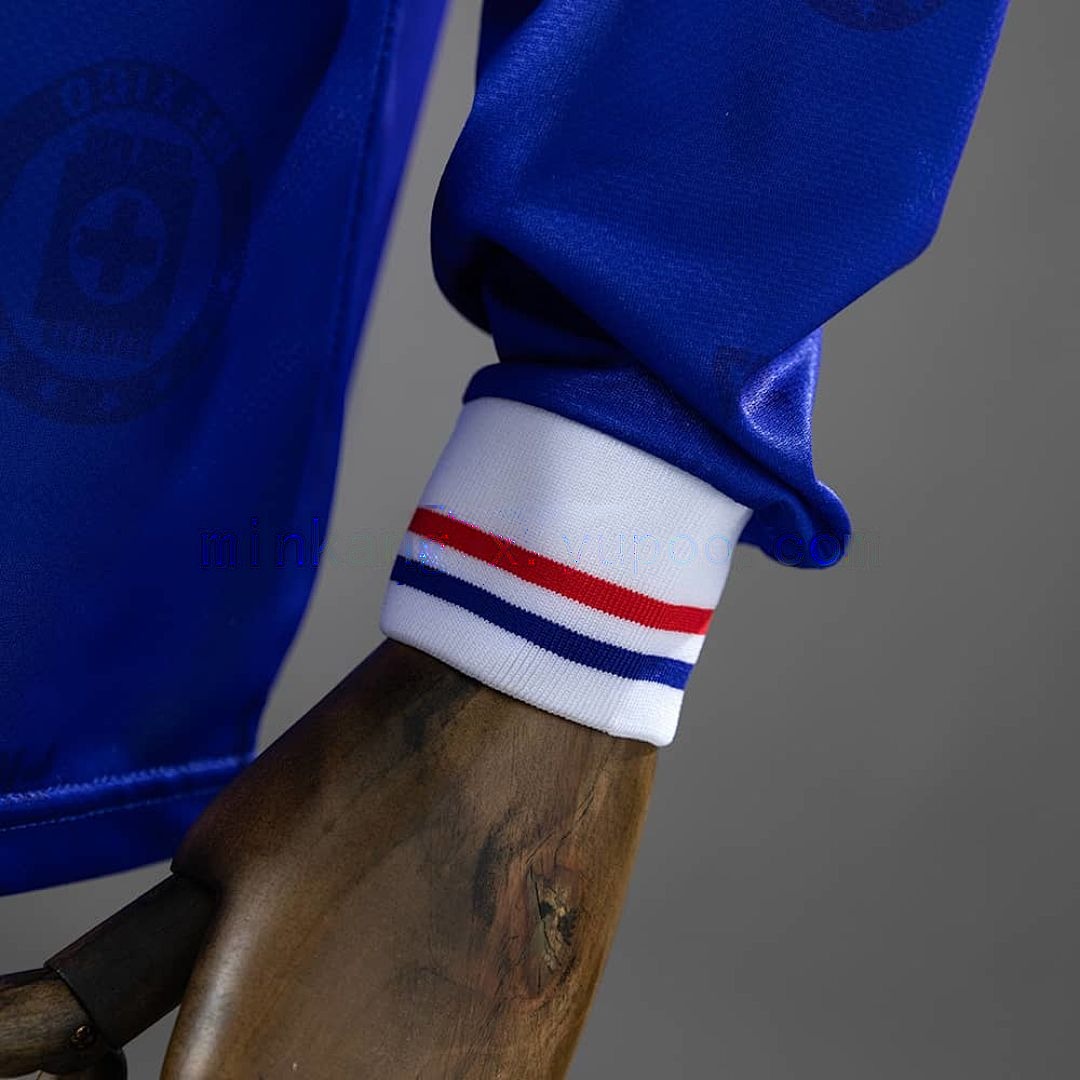 Cruz Azul 1998 Home Long-Sleeve Retro Jersey S-XXL 4