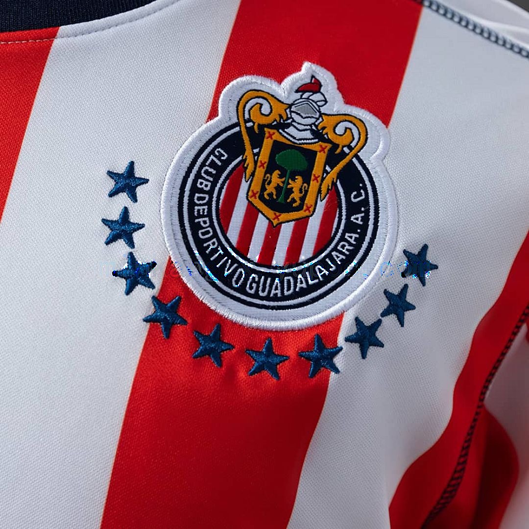 Guadalajara 02_03 Home Long-sleeved Retro Jersey S-XXL 7