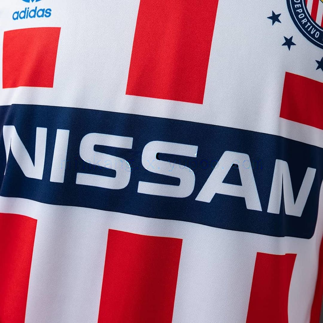 Guadalajara 90_91 Home Long-sleeved Retro Jersey S-XXL 6