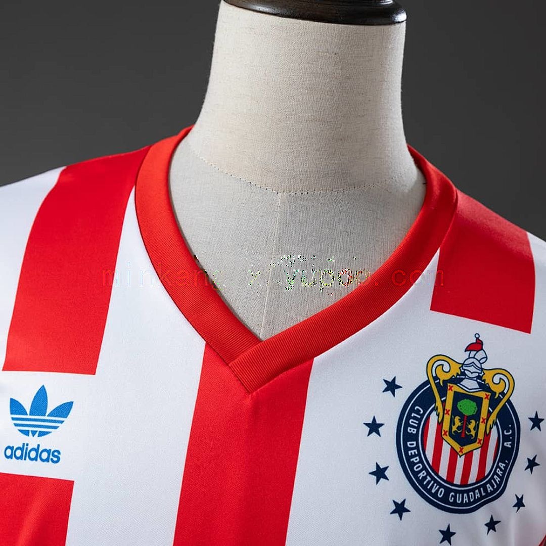 Guadalajara 90_91 Home Long-sleeved Retro Jersey S-XXL 7