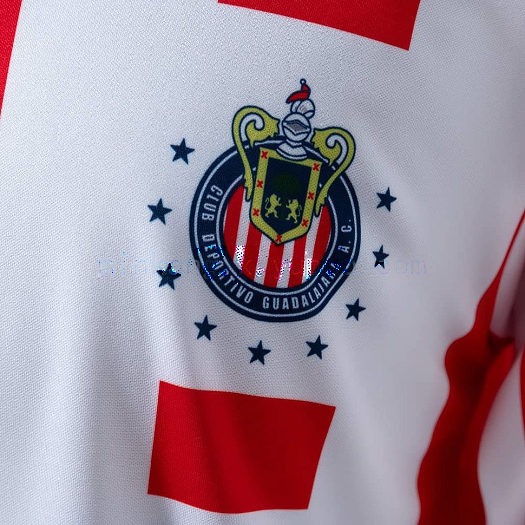 Guadalajara 91_92 Home Long-sleeved Retro Jersey S-XXL 5