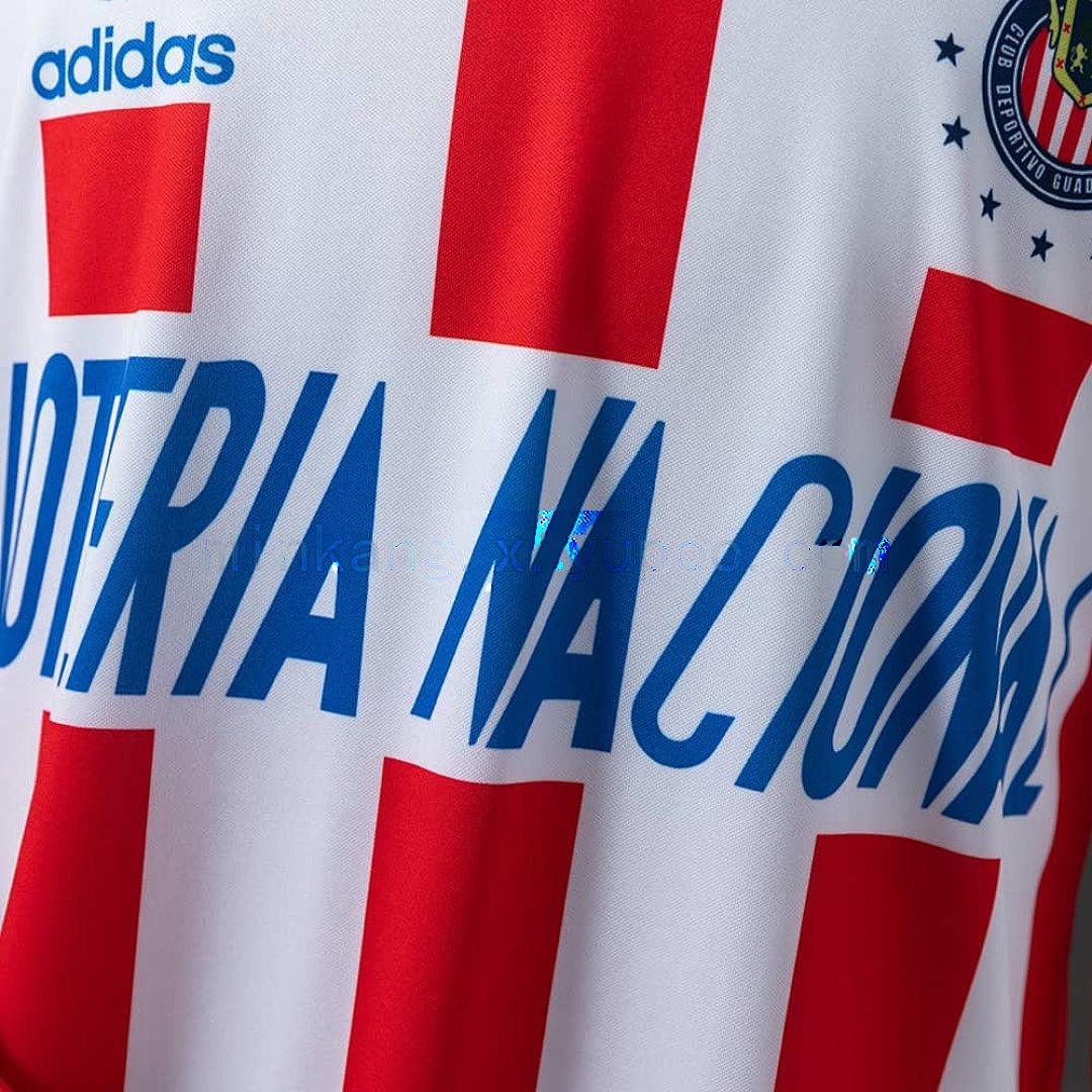 Guadalajara 91_92 Home Long-sleeved Retro Jersey S-XXL 6