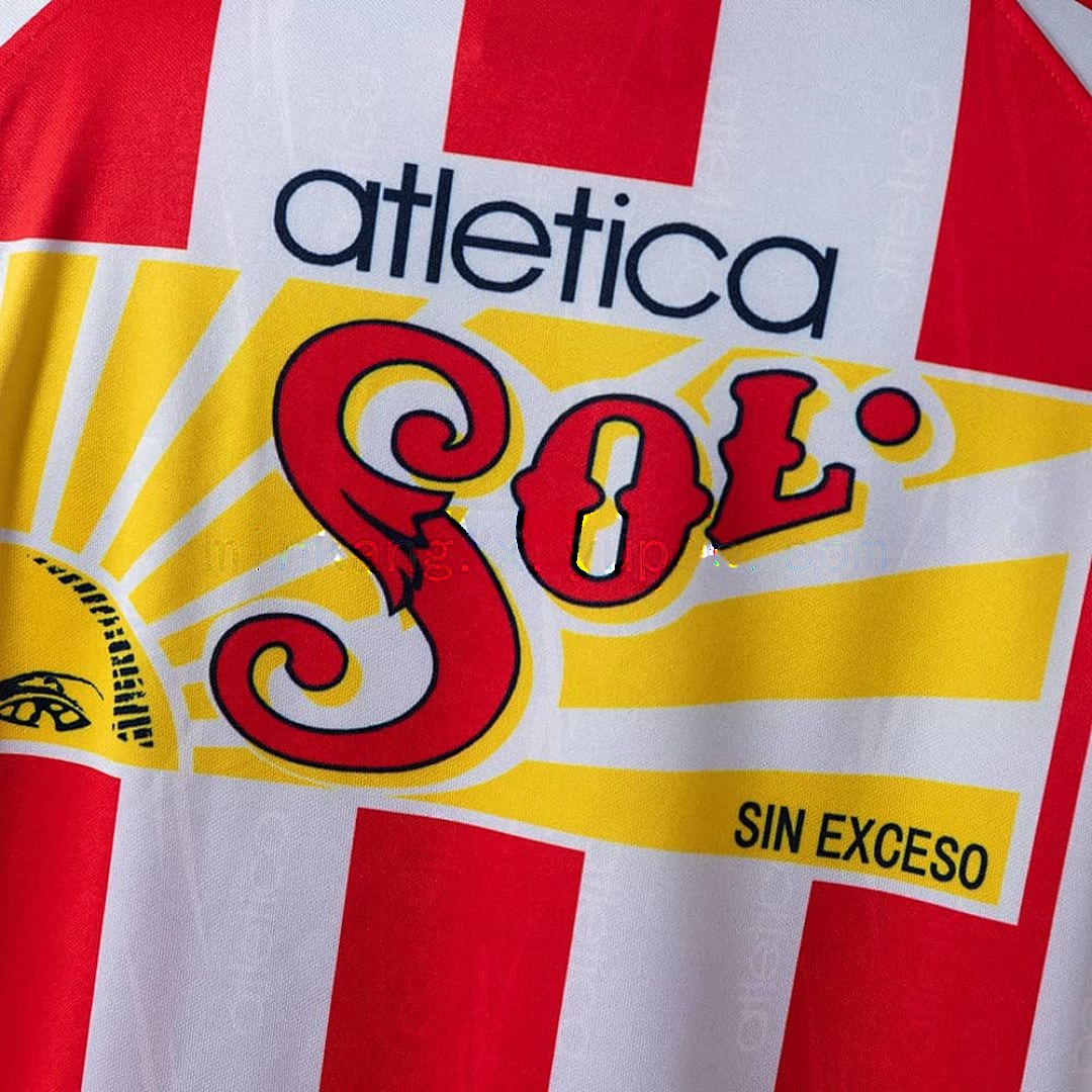 Guadalajara 98_99 Home Long-Sleeve Retro Jersey S-XXL 3