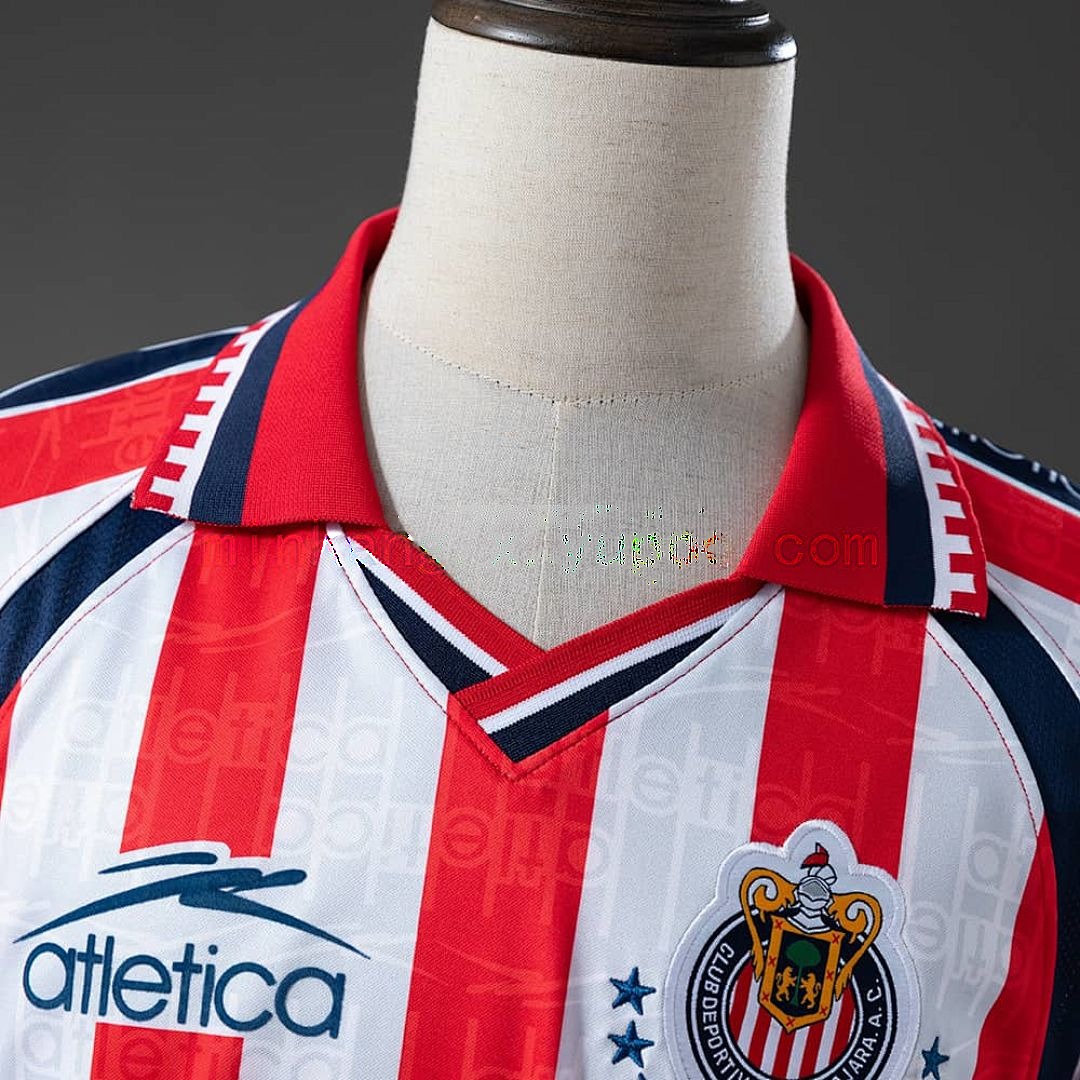 Guadalajara 99_00 Home Long-sleeved Retro Jersey S-XXL 9