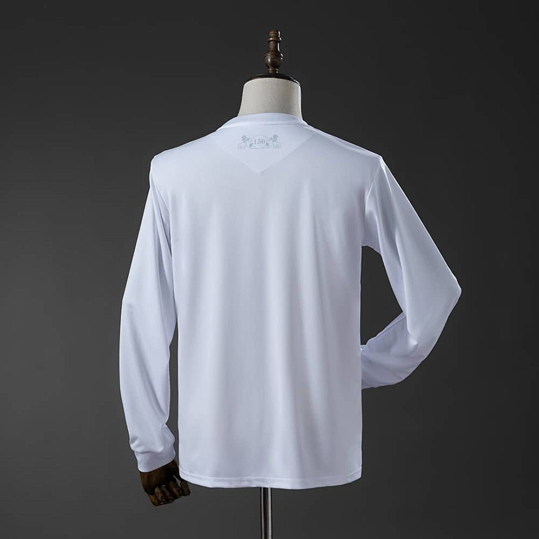 Blackburn Rovers 150th Anniversary Edition Long-Sleeved White Jersey S-4XL 2