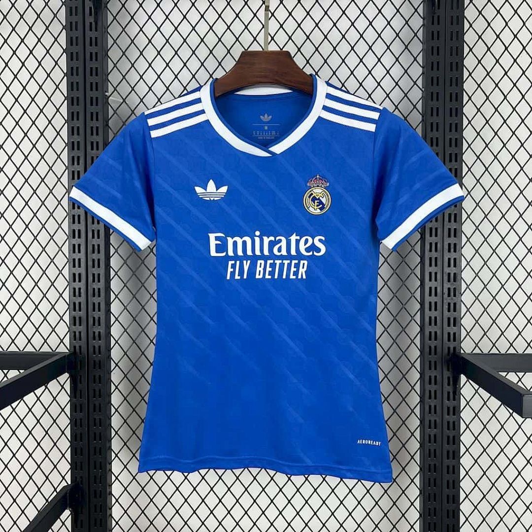 25-26 Woman Real Madrid Third Away S-XXL Soccer Jersey
