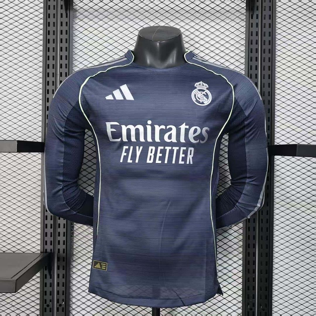 25-26 Player Real Madrid Long Sleeve S-XXL