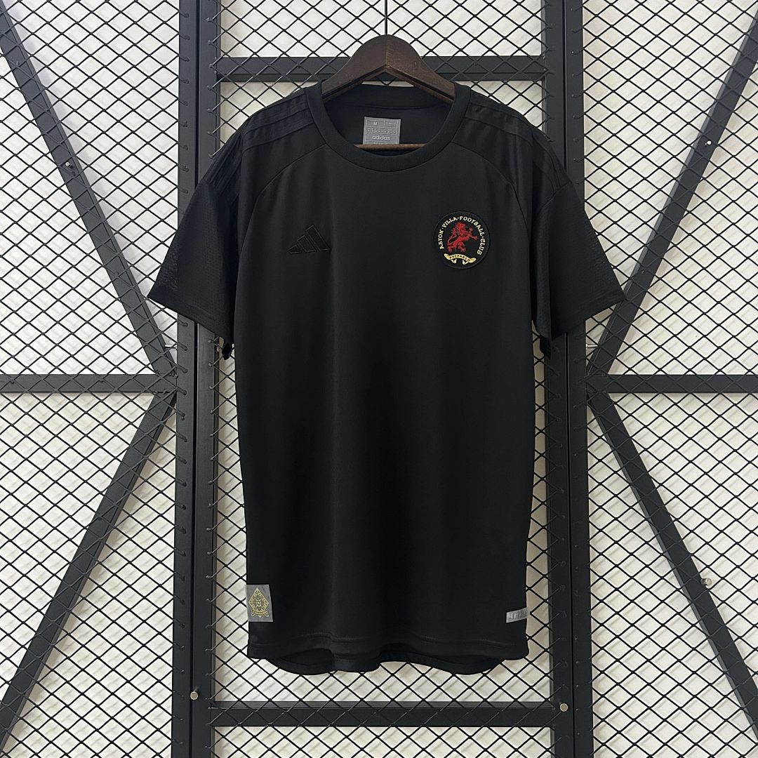 25_26 Aston Villa 125th Anniversary Black S-4XL