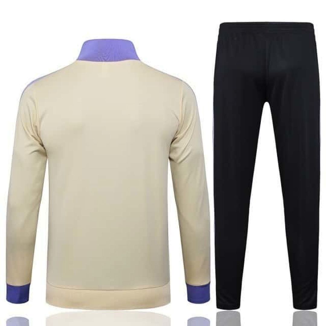 25-26 Real Madrid Long Sleeve Training Suit Purple &amp; Black Cheap Soccer Jerseys Yupoo 8