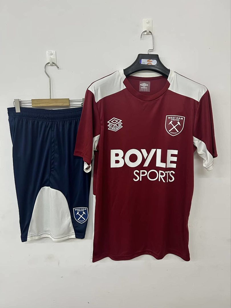 25_26 West Ham United Training Red S-3XL