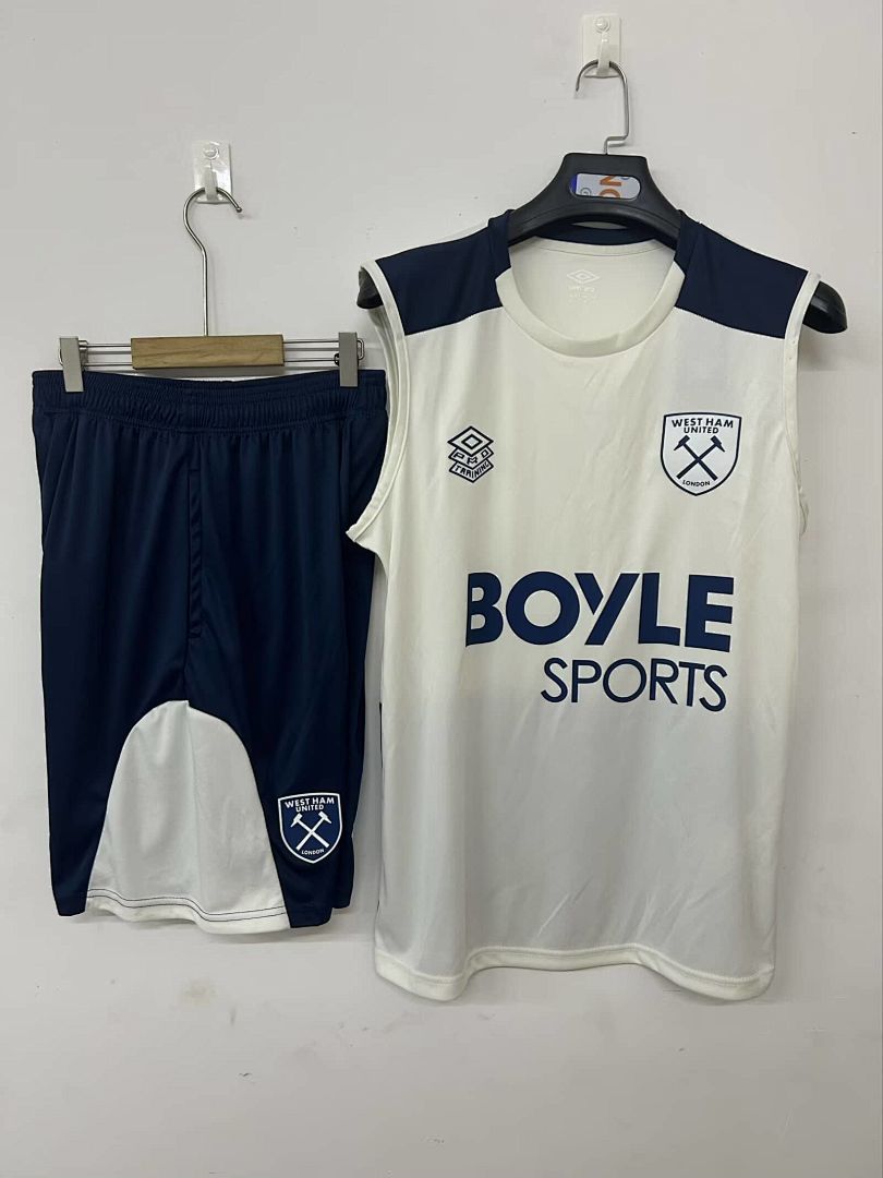 25_26 West Ham United training beige S-3XL