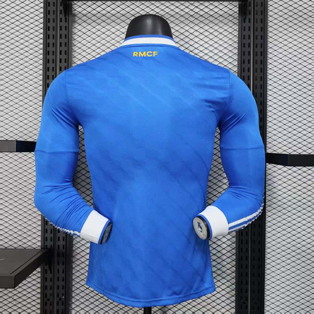25-26 Player Real Madrid Third Away Long Sleeve Kit S-3XL Cheap Football Jersey Wholesale Yupoo 2