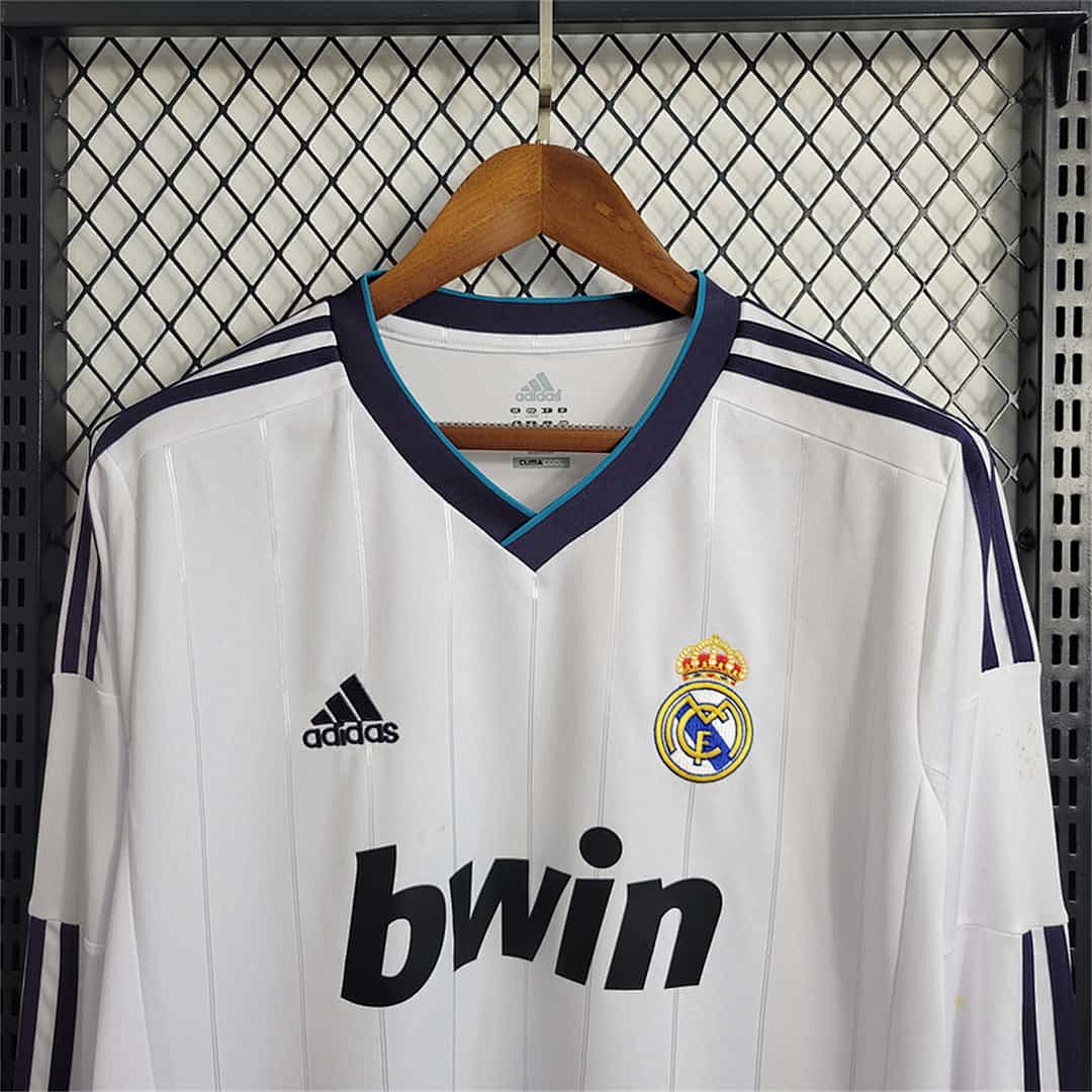 12-13 Real Madrid local manga larga 3