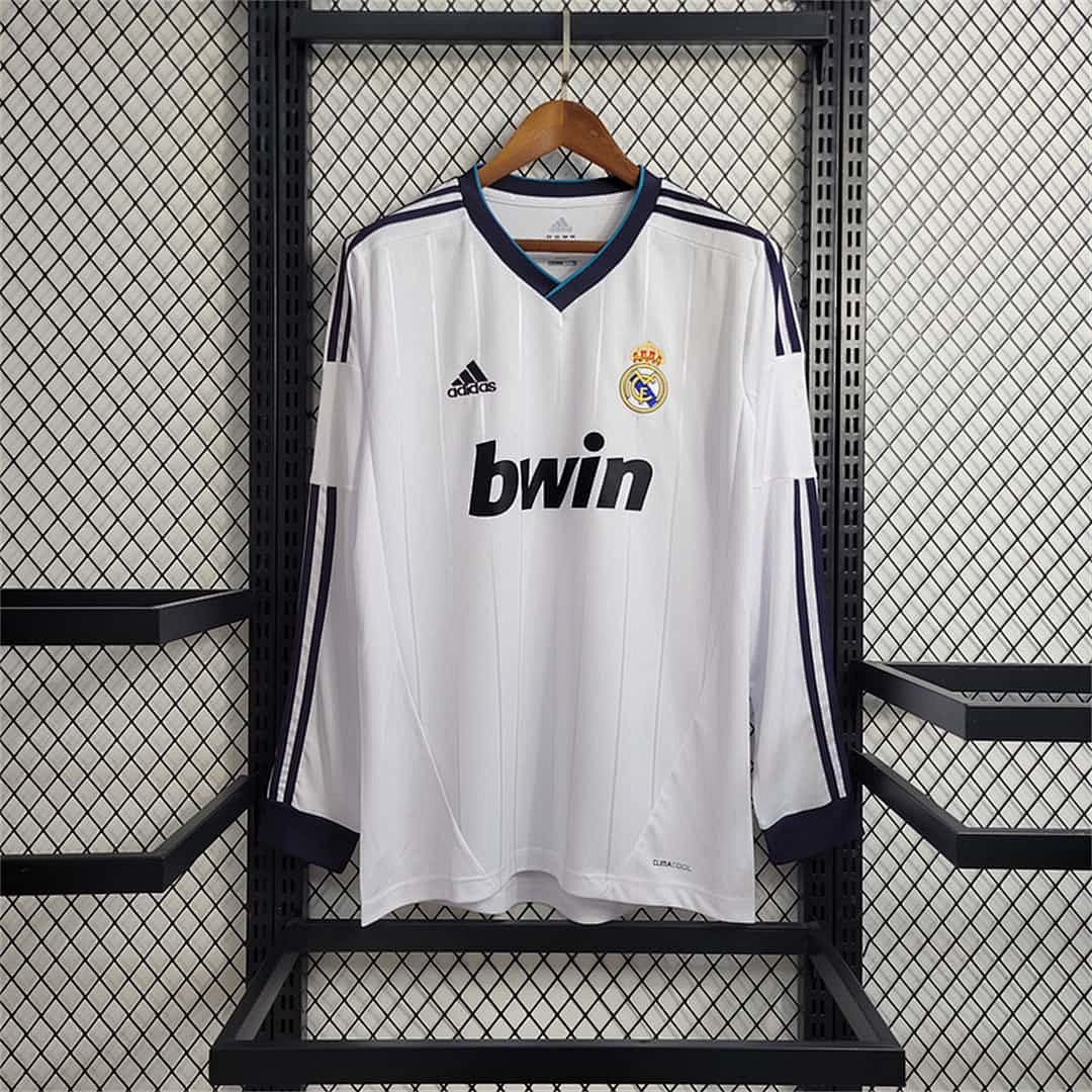 12-13 Real Madrid local manga larga 4