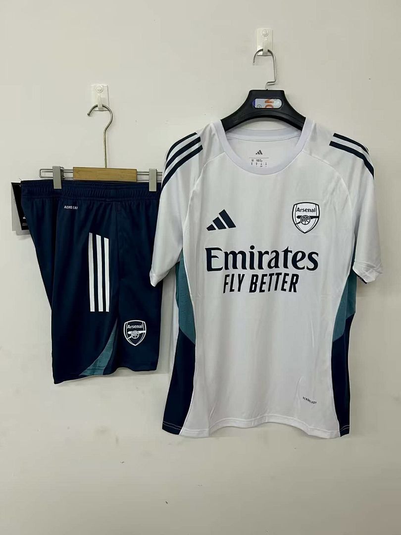 25_26 Arsenal training jersey white S-3XL