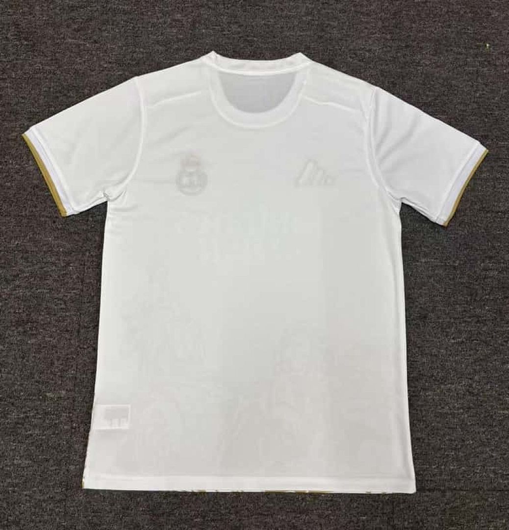 25-26 Real Madrid White &amp; Golden Special Edition Kit S-4XL Cheap Football Jersey Wholesale Yupoo 2