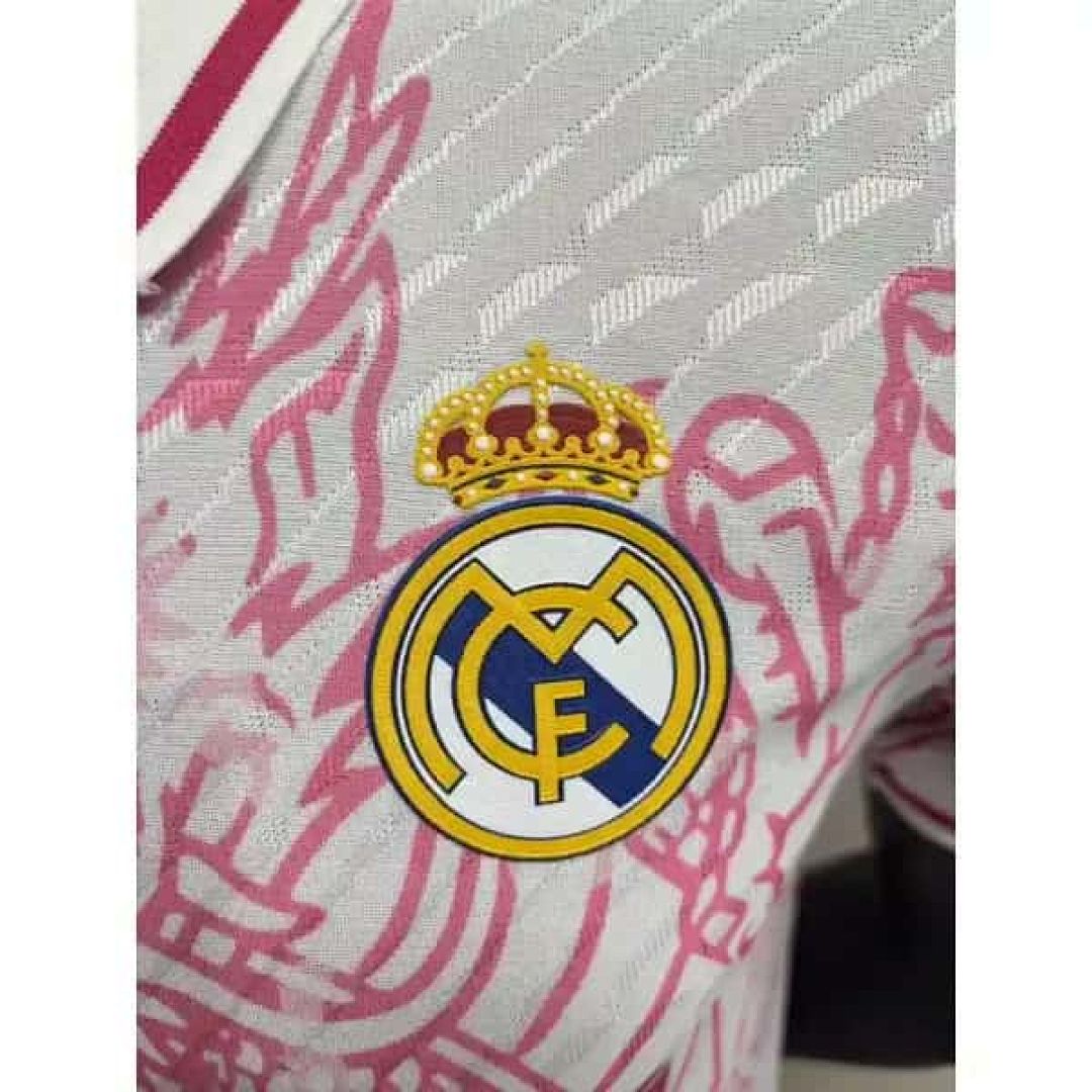25-26 Players Real Madrid Pink Dragon Special Edition Shirt S-2XL 3