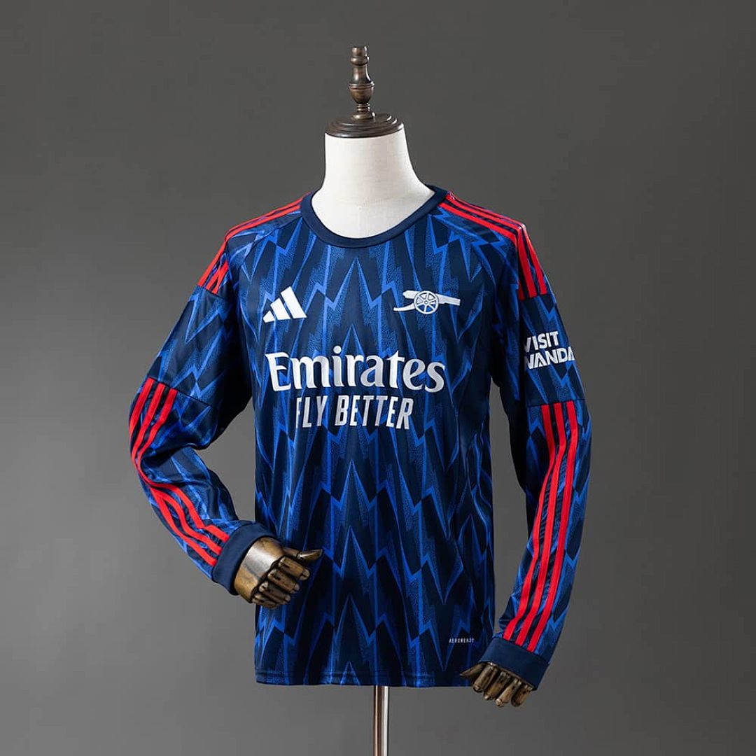 Arsenal 25_26 Away Long Sleeve Jersey S-4XL