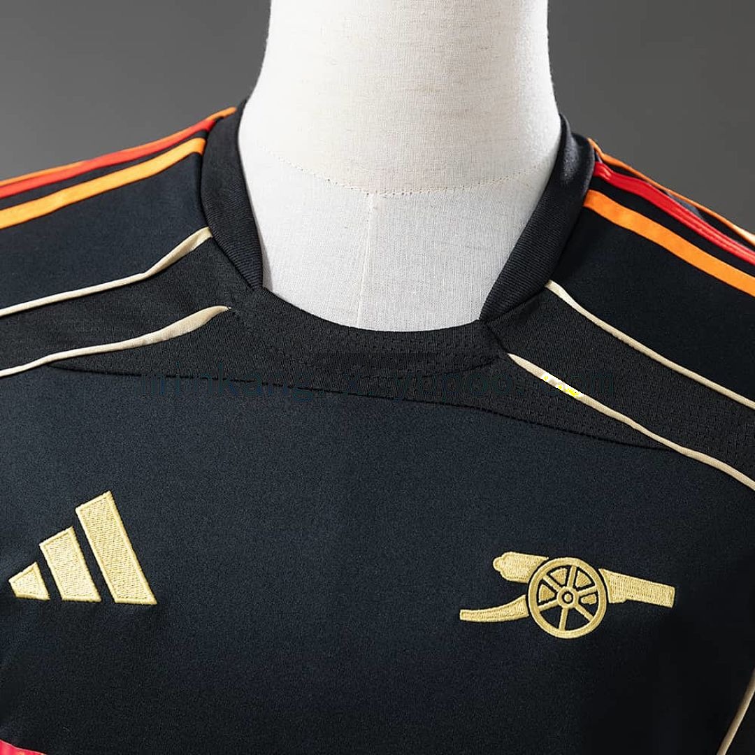 Arsenal 25_26 Retro-style collaboration - Black Jersey S-4XL 6