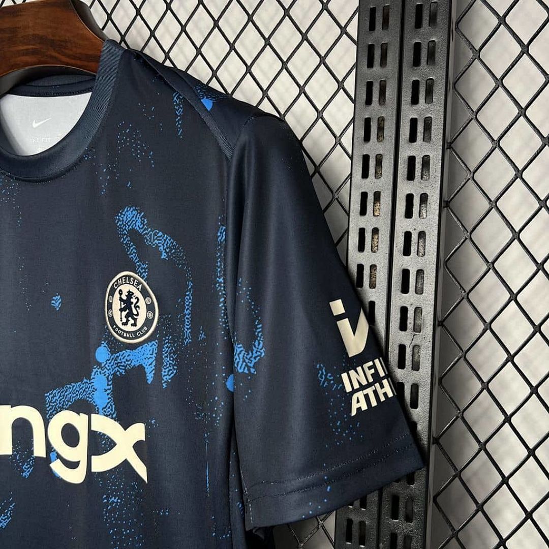 Chelsea 2024_25 Dark bleu prématch entraînement maillot S-XXL 4