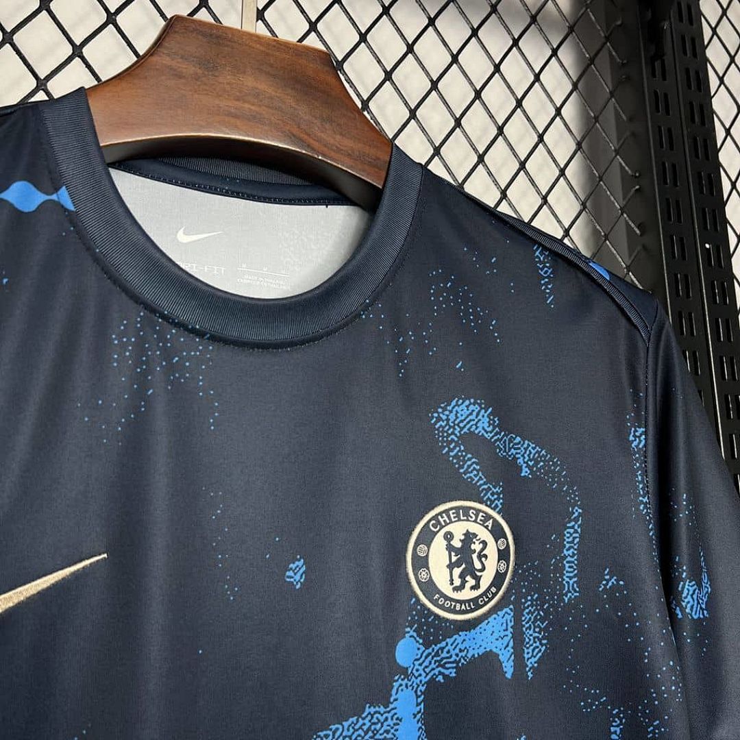 Chelsea 2024_25 Dark bleu prématch entraînement maillot S-XXL 5