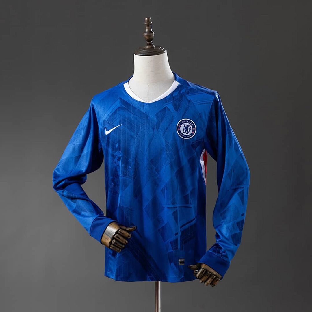 Chelsea 25_26 local manga larga camiseta S-4XL