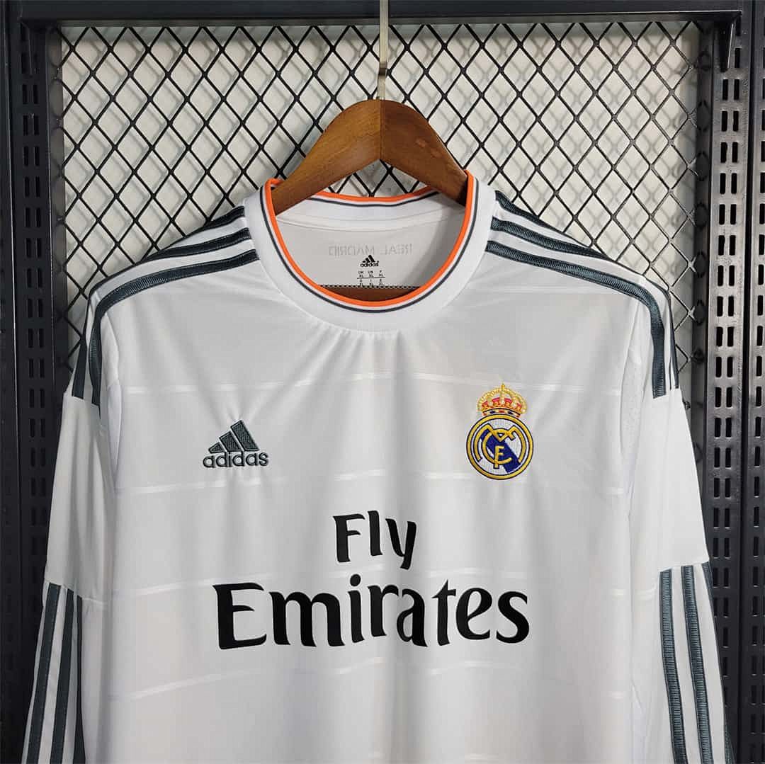 13-14 Real Madrid home long sleeves 2