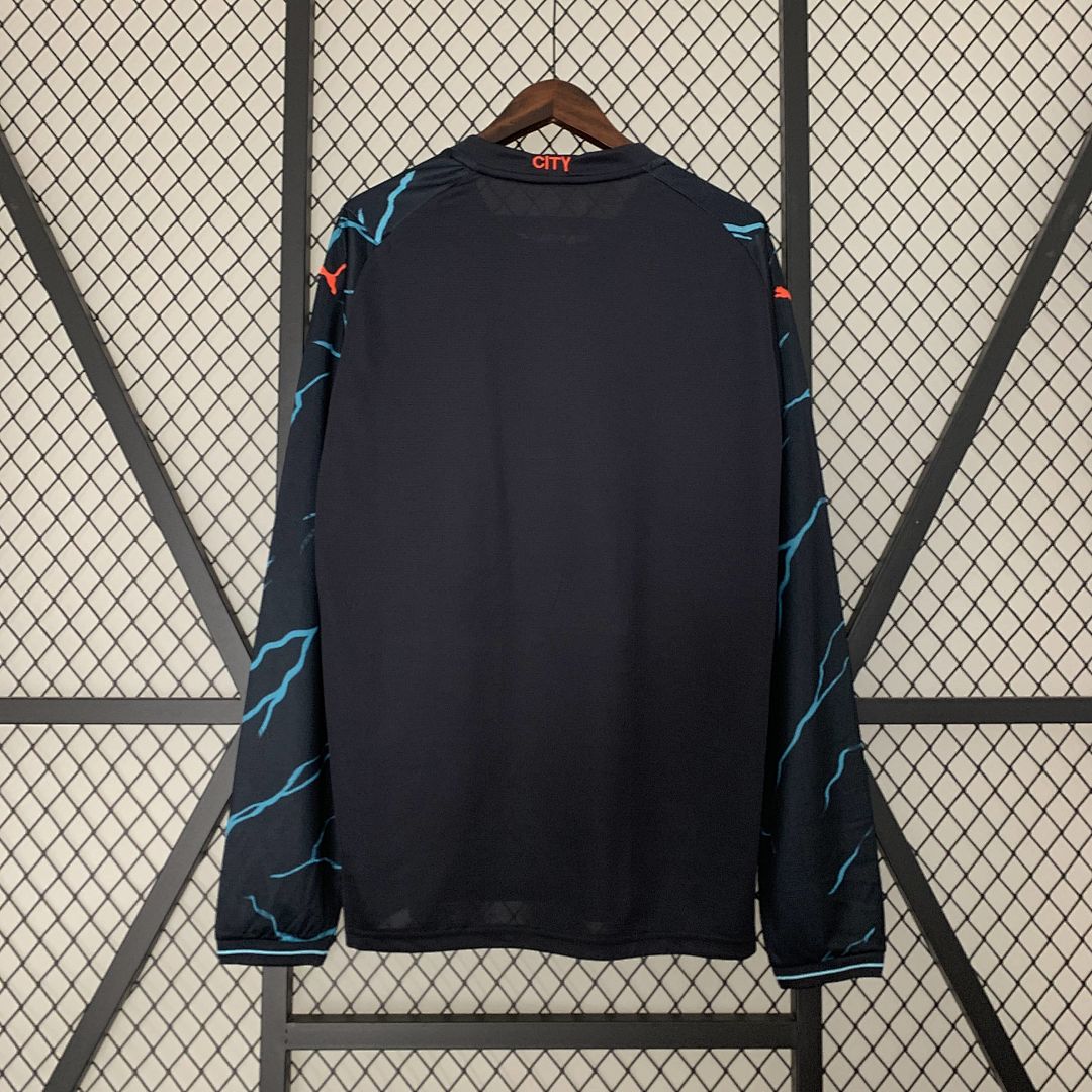 23_24 Long sleeve Manchester City third away S-3XL 3